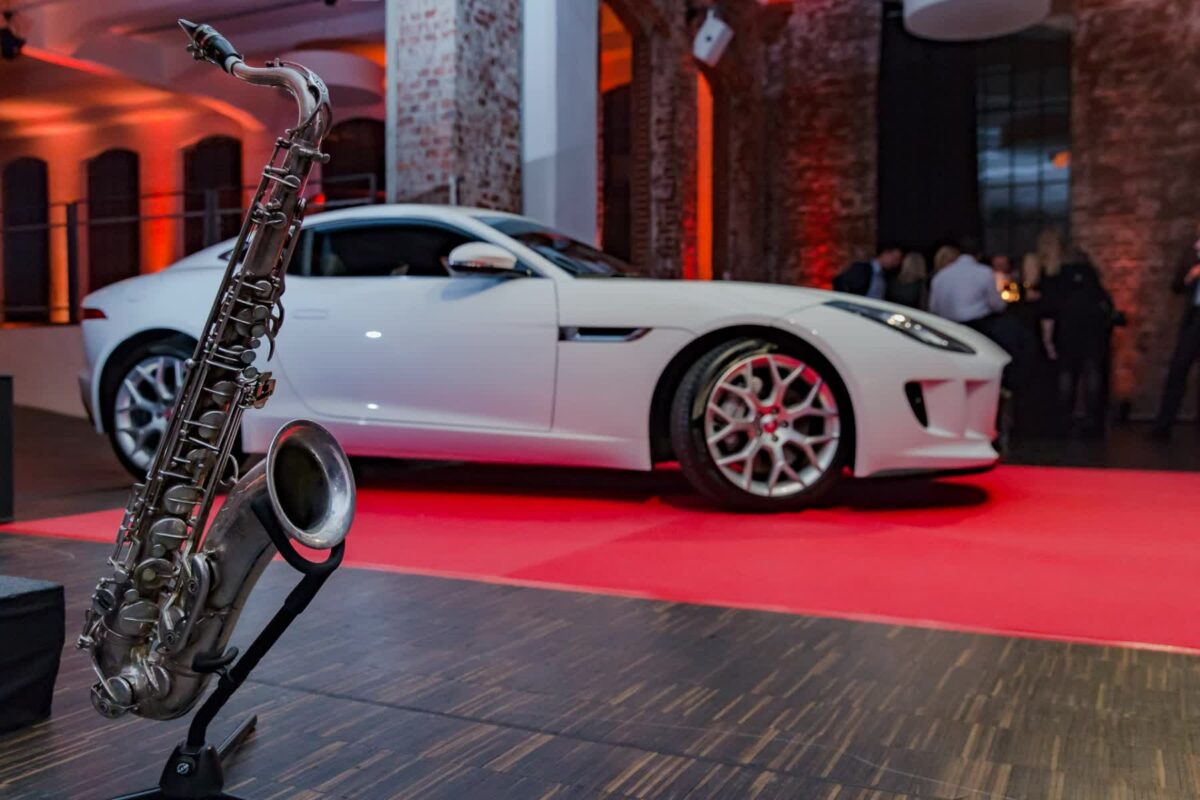 Saxophone and Jaguar